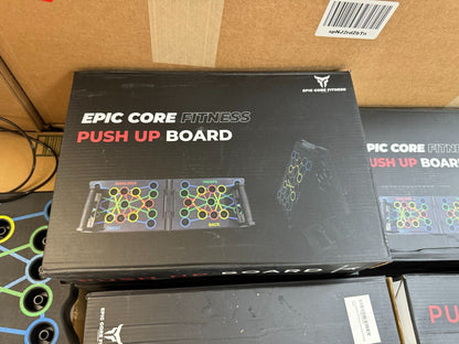 Epic Core Push up Board Fitness System. Jump Rope and Hand Strength. Brand New!